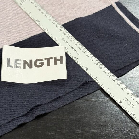 J Jill Sweater Purple Reversible Minimalist Coastal Pastel Colorblock Womens XL - Picture 10 of 10